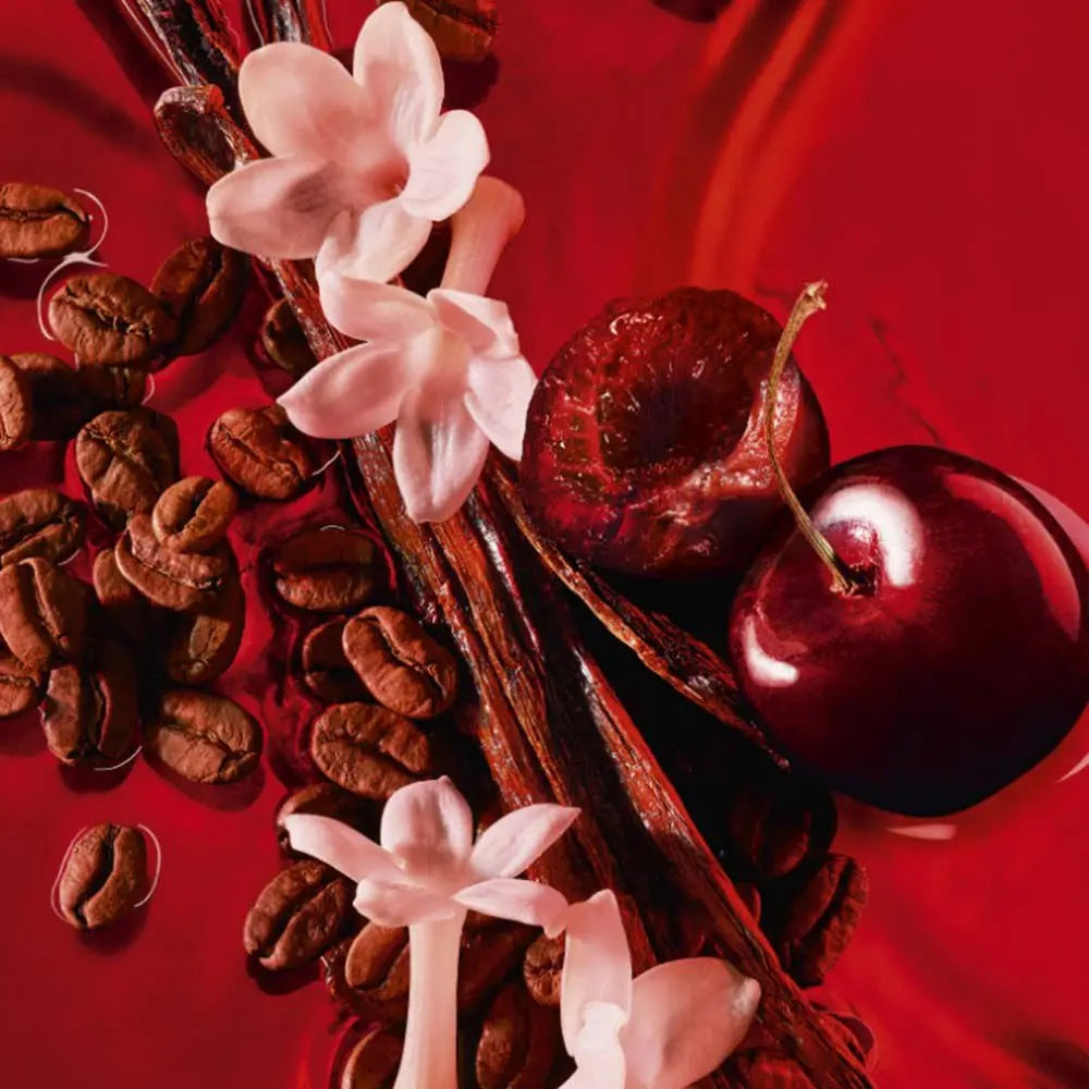 YSL, Black Opium Over Red, Eau de Parfum, Perfume for Women, Cherry, Coffee, Vanilla VLP.LIFE