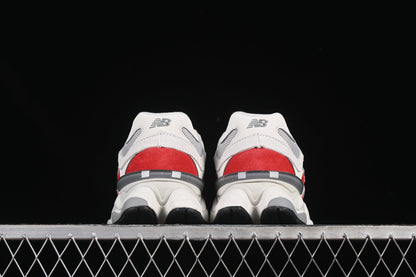 New Balance 9060Crimson Red & Cloud Grey Edition