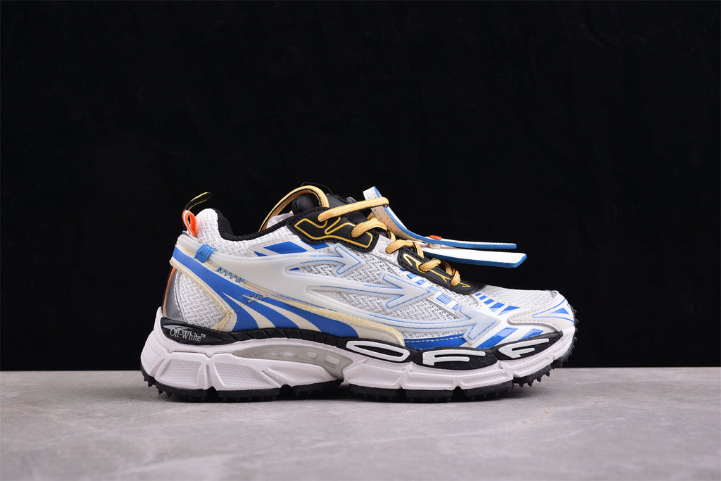 Off-White™ x Nike Zoom Vomero 5 (White/Blue/Black/Orange)