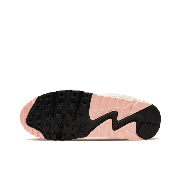 Nike Air Max 90, White/Pink/Peach (Women’s Sneaker)