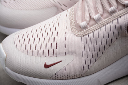Nike Air Max 270 Light Pink / Burgundy Red accents