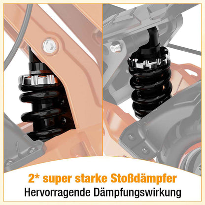 E-Scooter D7/D7 PRO ABE (Premium Version), NFC/Blinker/APP, 90-120KM Reichweite 27 Ah