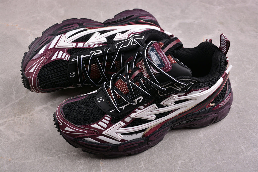 Off-White™ x Nike Terra Forma „Burgundy/White/Black“, Ein Kunstwerk auf Sohlen