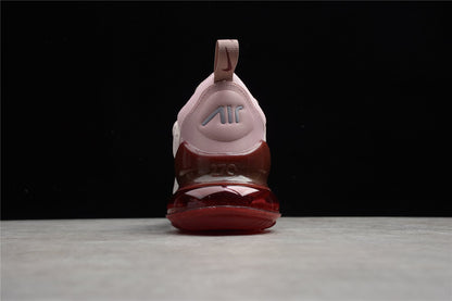 Nike Air Max 270 Light Pink / Burgundy Red accents