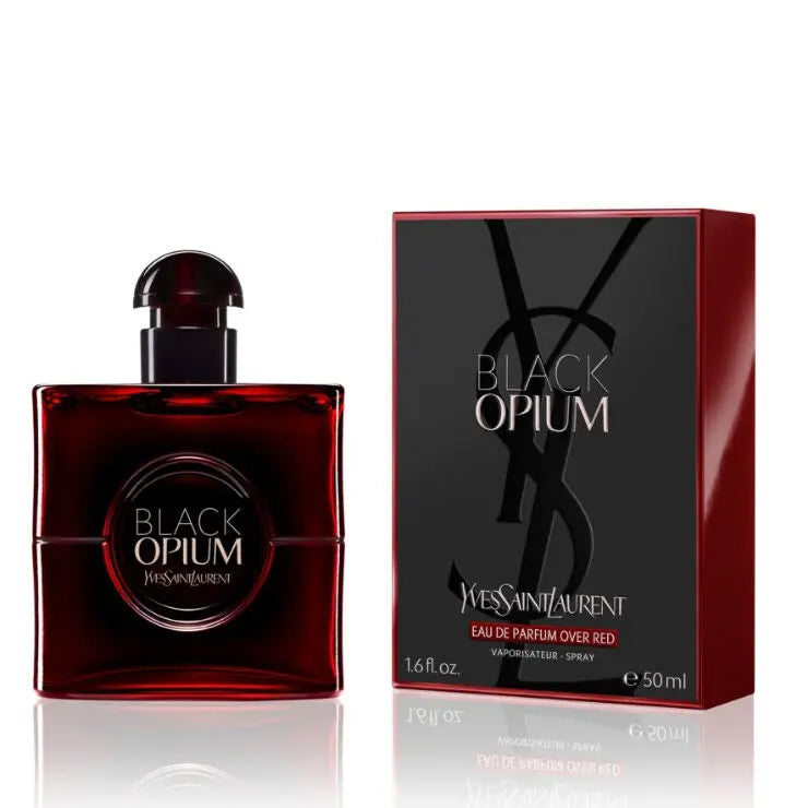 YSL, Black Opium Over Red, Eau de Parfum, Perfume for Women, Cherry, Coffee, Vanilla VLP.LIFE