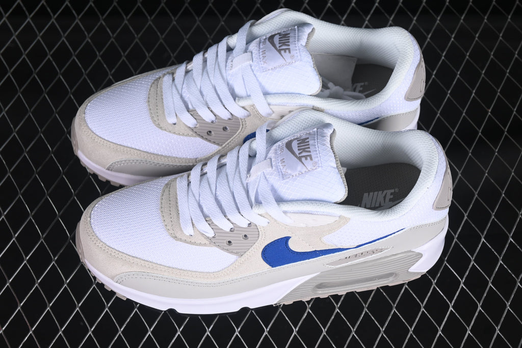 Nike Air Max 90 (White/Grey/Beige/Blue)
