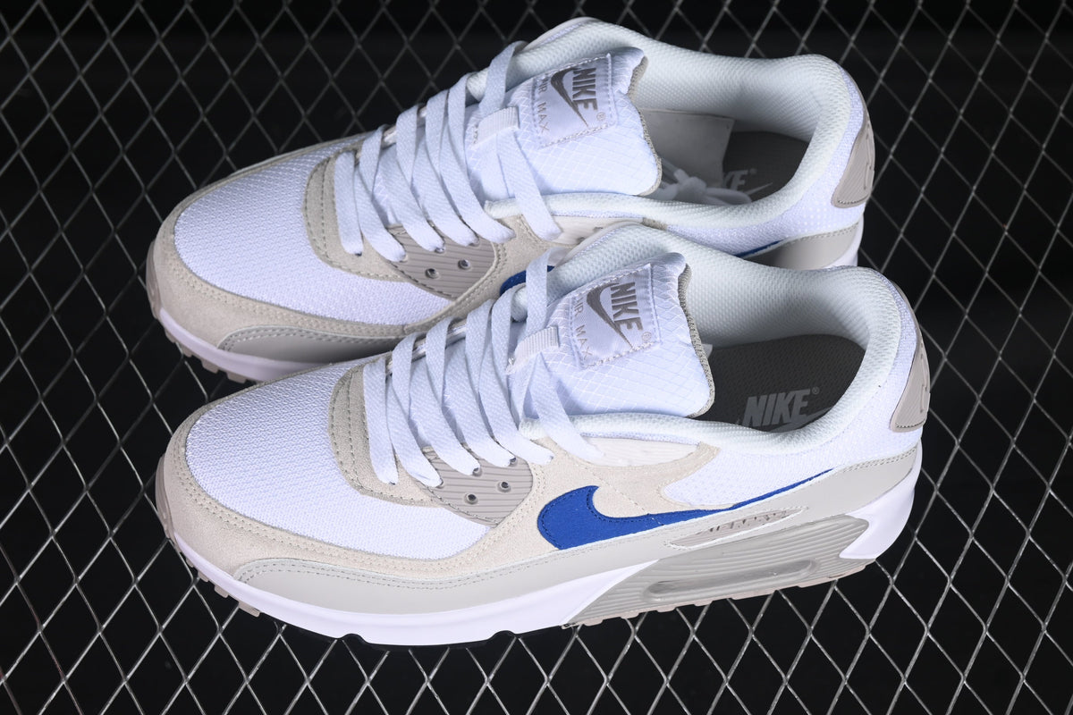 Nike Air Max 90 (White/Grey/Beige/Blue)