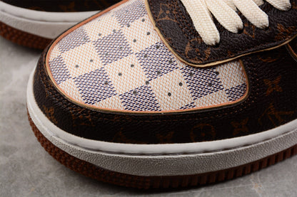 Louis Vuitton x Nike Air Force 1 Custom