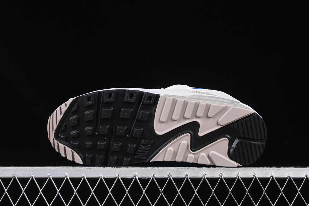 Nike Air Max 90 (White/Grey/Beige/Blue)