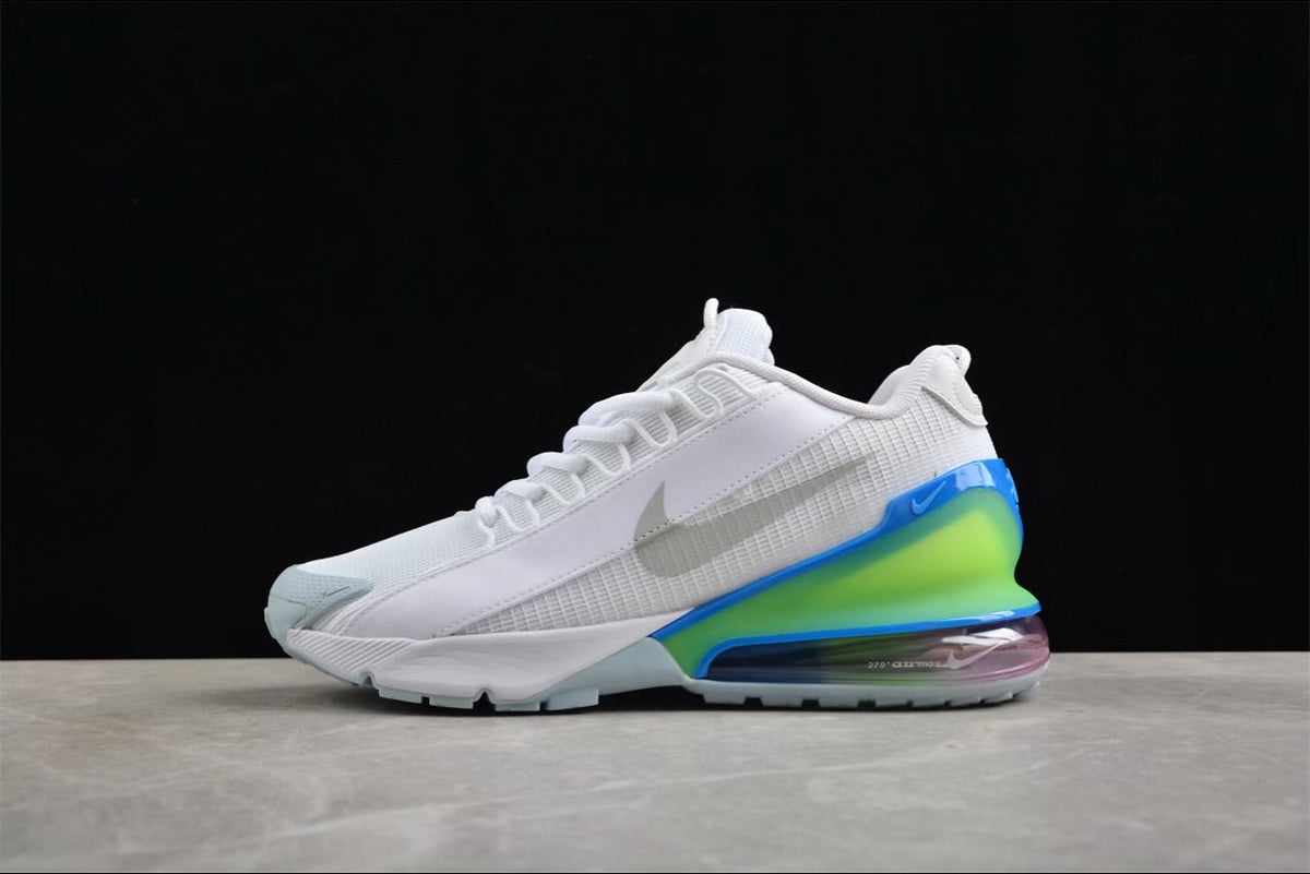 Nike Air Max 270 “React ENG”, White/Volt/Blue Fury/Pink Blast