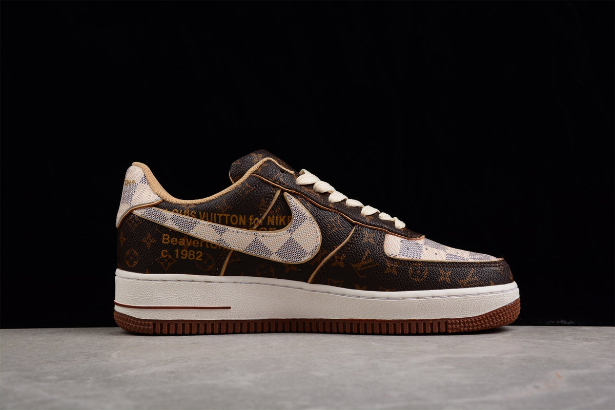 Louis Vuitton x Nike Air Force 1 Custom