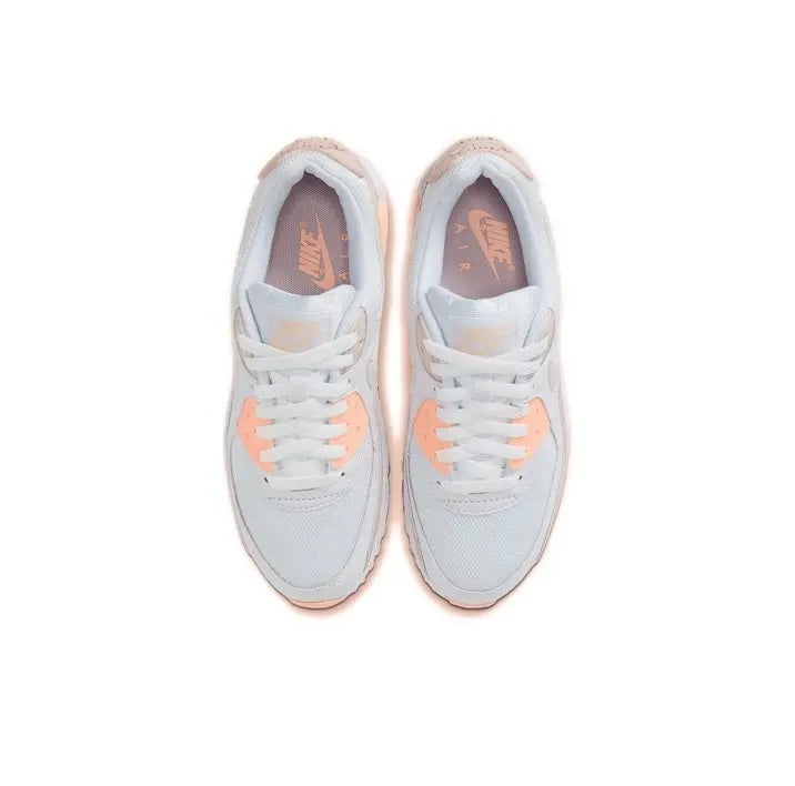 Nike Air Max 90, White/Pink/Peach (Women’s Sneaker)