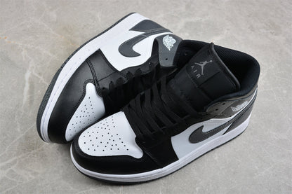 Air Jordan 1 Mid, Shadow Black & Grey Edition