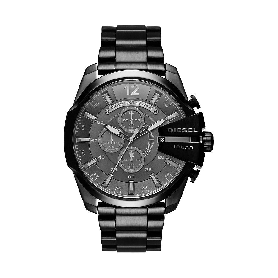 Diesel Mega Chief DZ4355, All Black, view 1