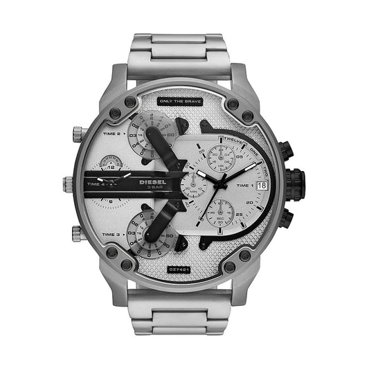 Diesel Mr. Daddy 2.0 DZ7421, Silver Tone, view 1