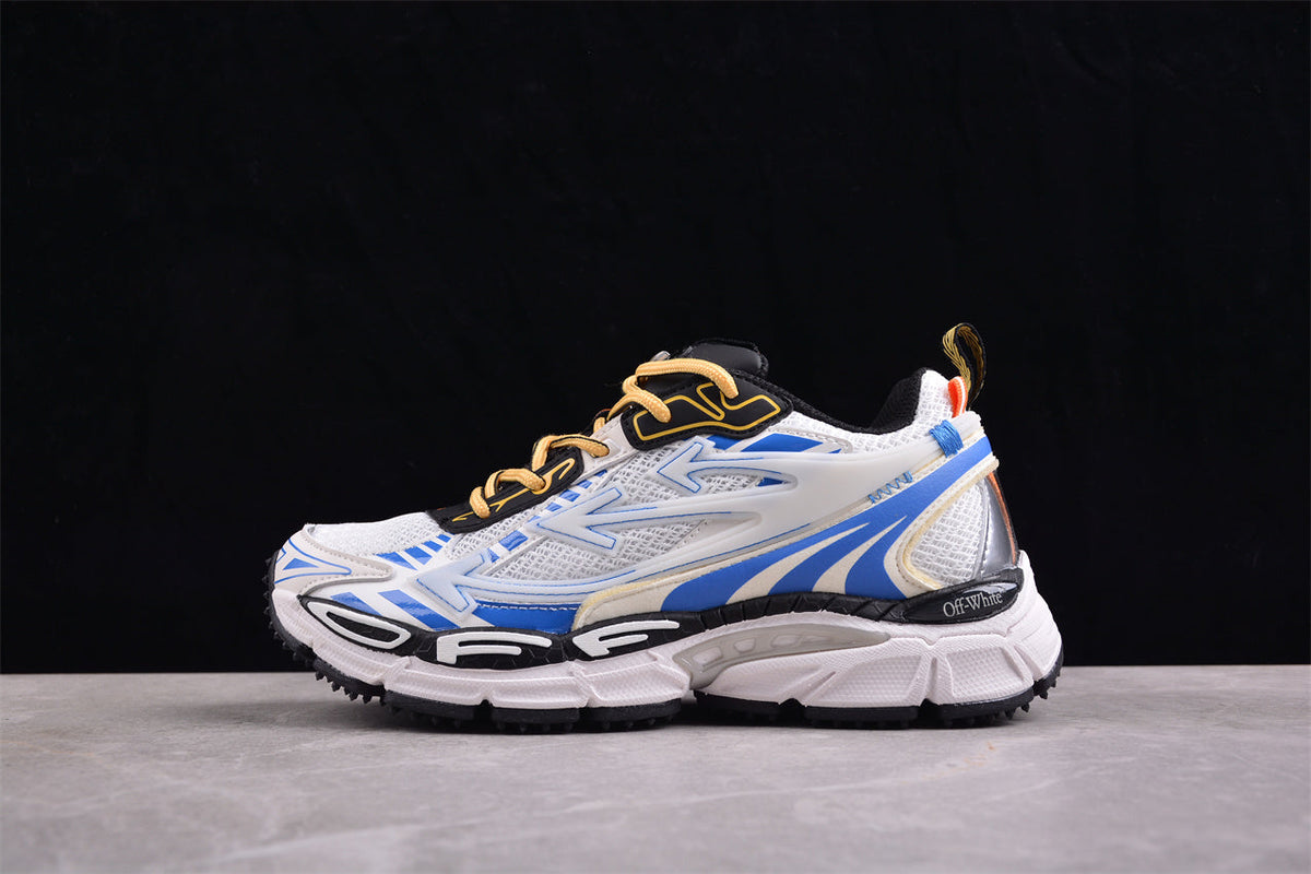 Off-White™ x Nike Zoom Vomero 5 (White/Blue/Black/Orange)