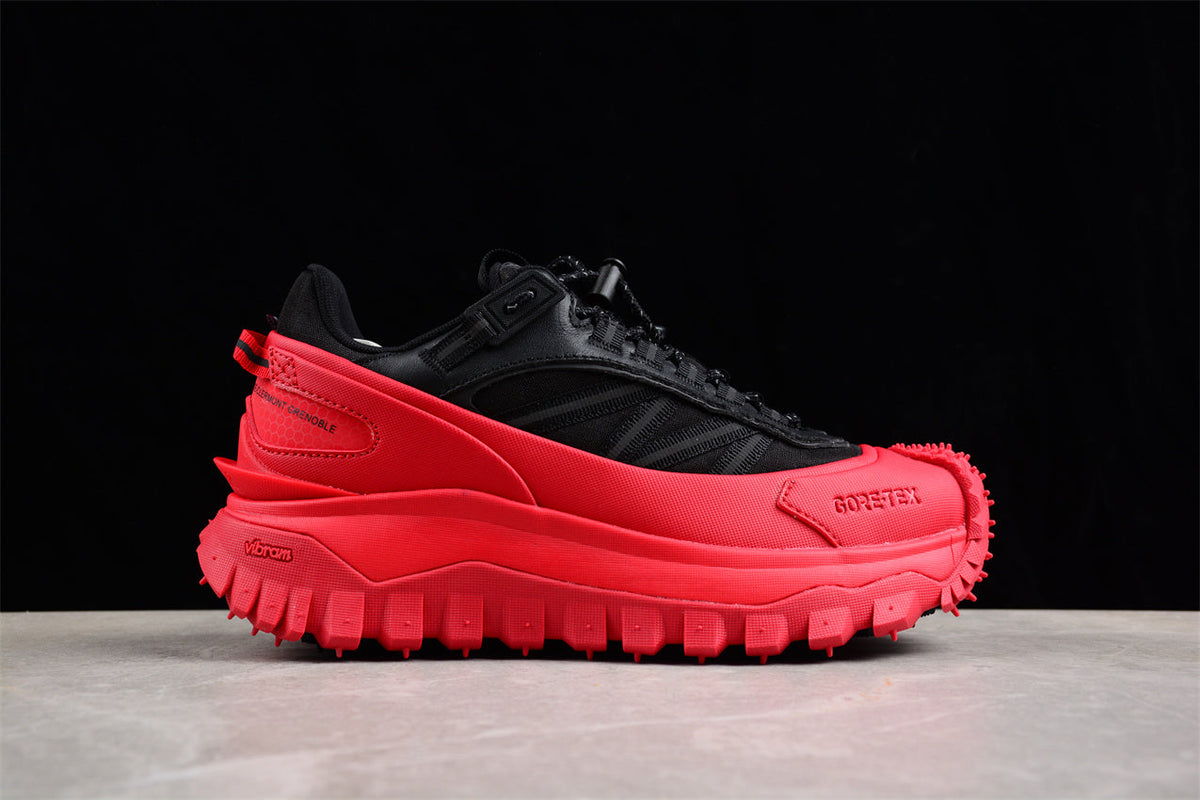 Moncler Trailgrip GTX auffälligen Schwarz-Rot-