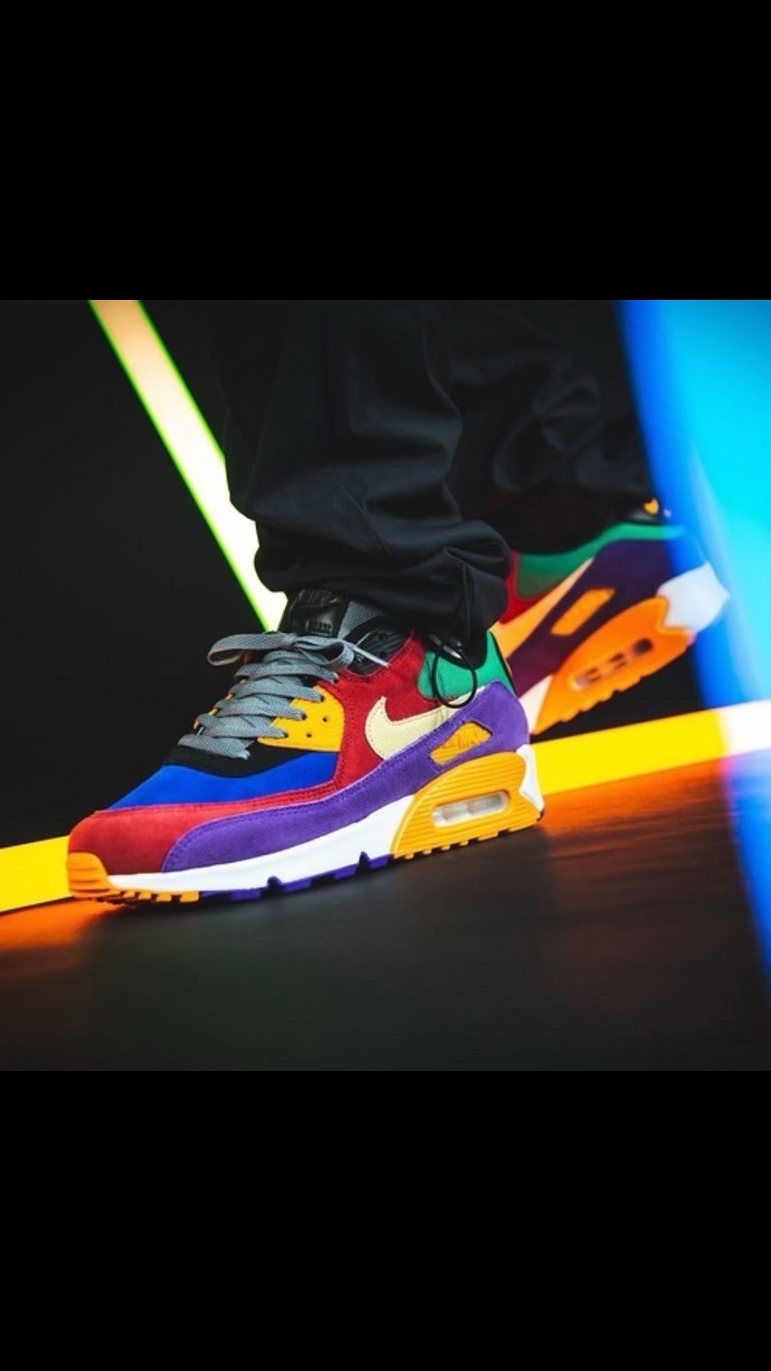 Nike Air Max 90, Multicolour Suede