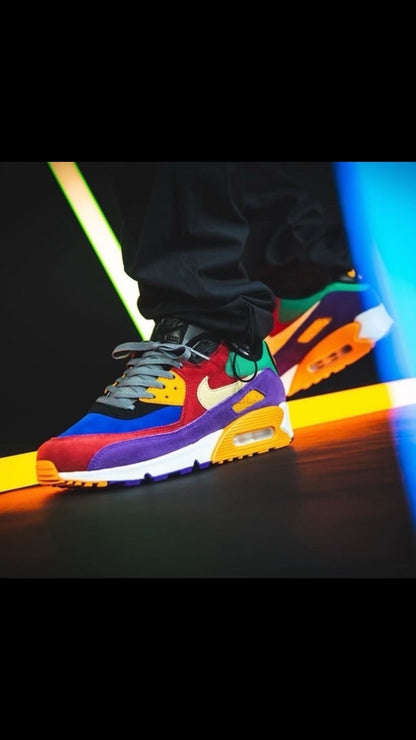Nike Air Max 90, Multicolour Suede