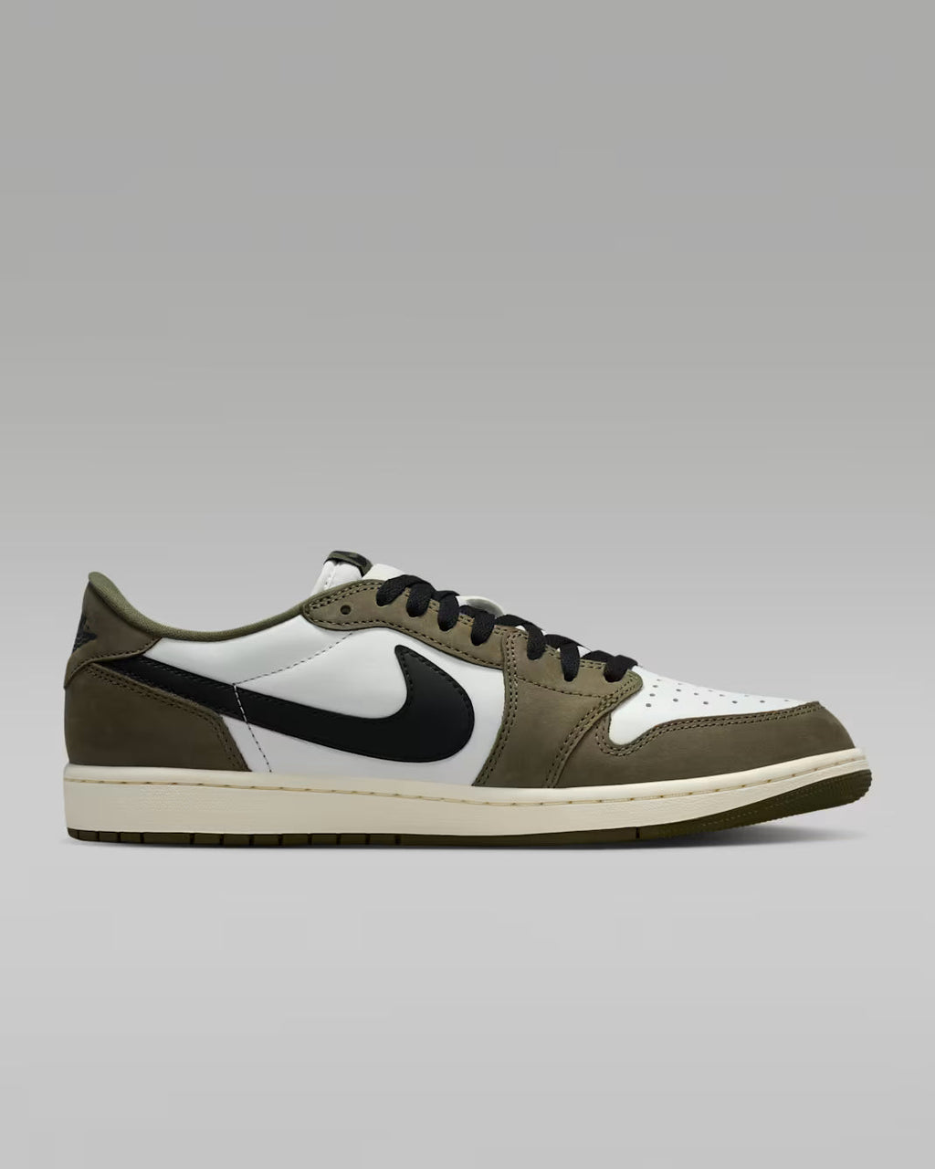 Air Jordan 1 Retro Low "Medium Olive and Summit White"