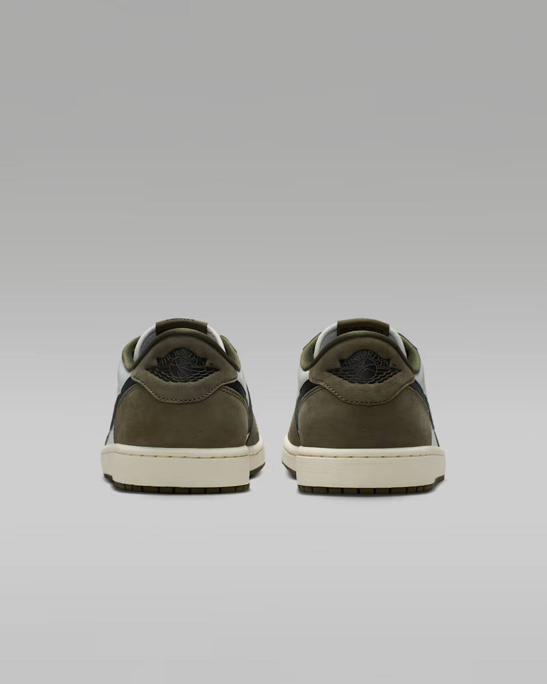 Air Jordan 1 Retro Low "Medium Olive and Summit White"