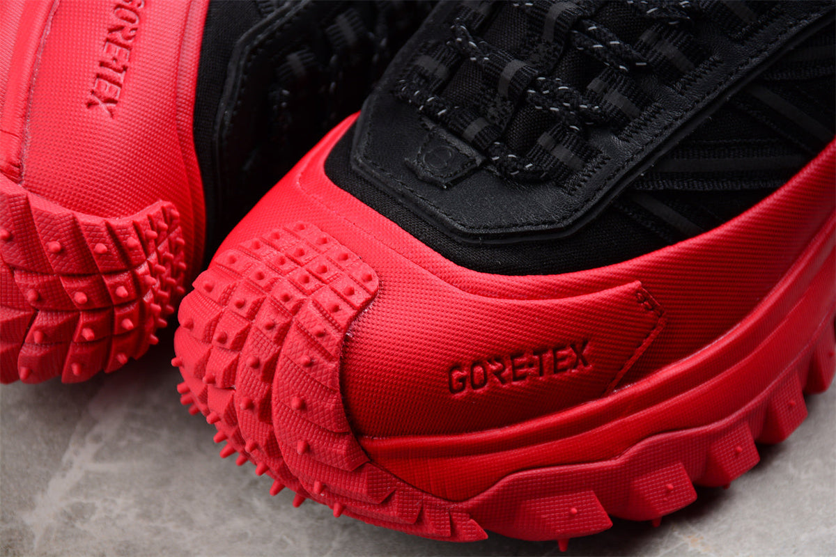 Moncler Trailgrip GTX auffälligen Schwarz-Rot-