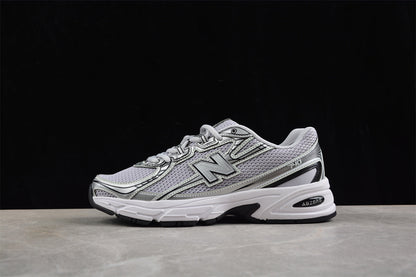 New Balance 2002R in a grey/silver