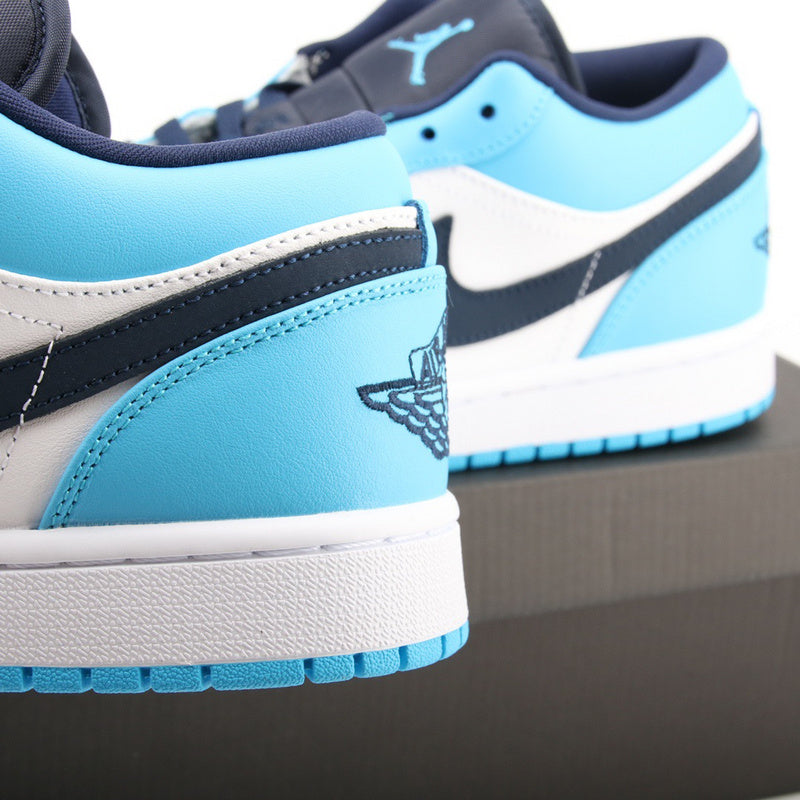Air Jordan 1 Low “UNC” (University Blue).