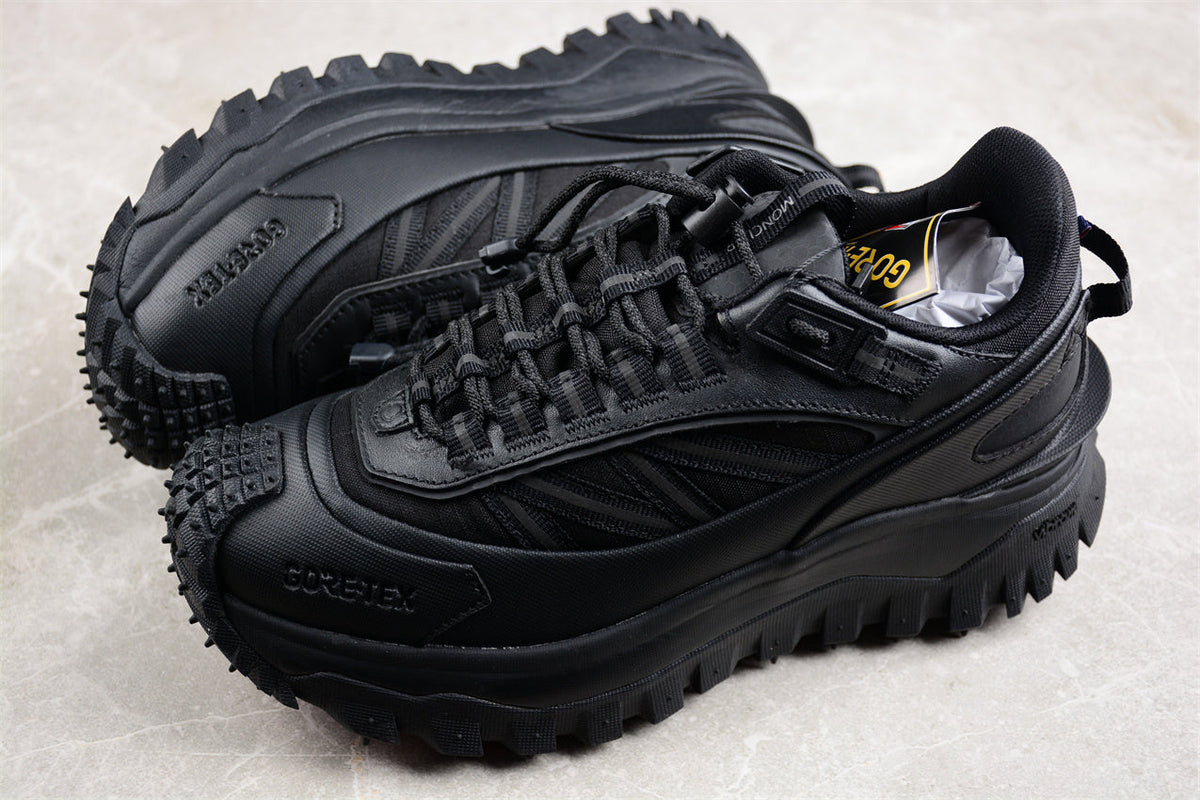 Moncler Trailgrip GTX Low, Triple Black