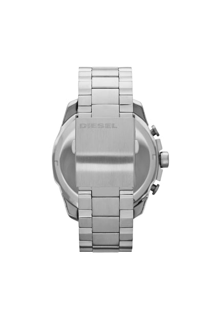 Diesel Mega Chief DZ4308, Silver Tone and Black, view 2
