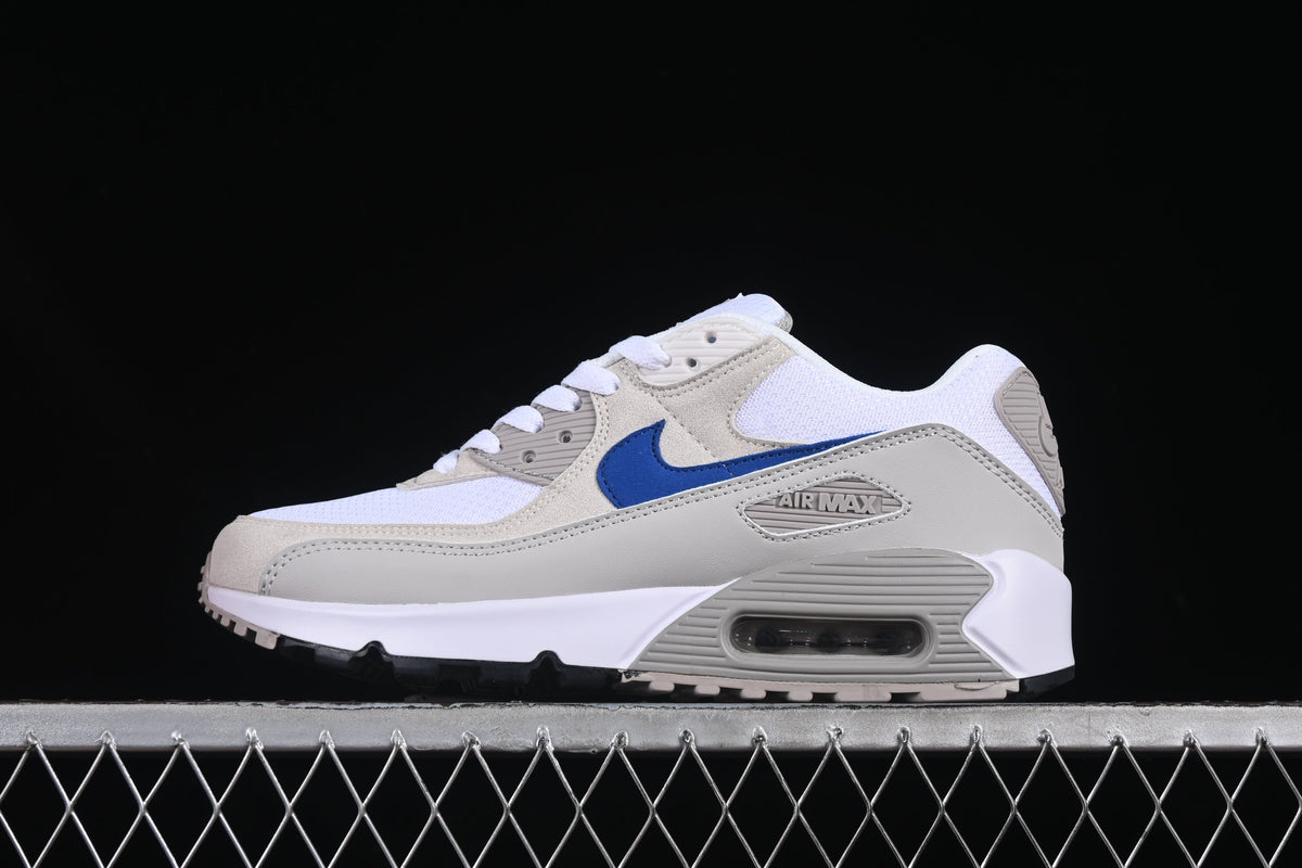 Nike Air Max 90 (White/Grey/Beige/Blue)