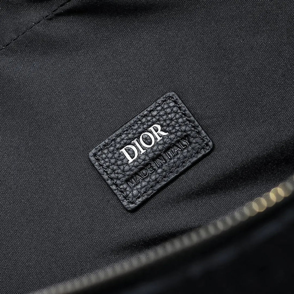 Dior Men’s Briefcase in Dior Oblique Jacquard). VLP.LIFE