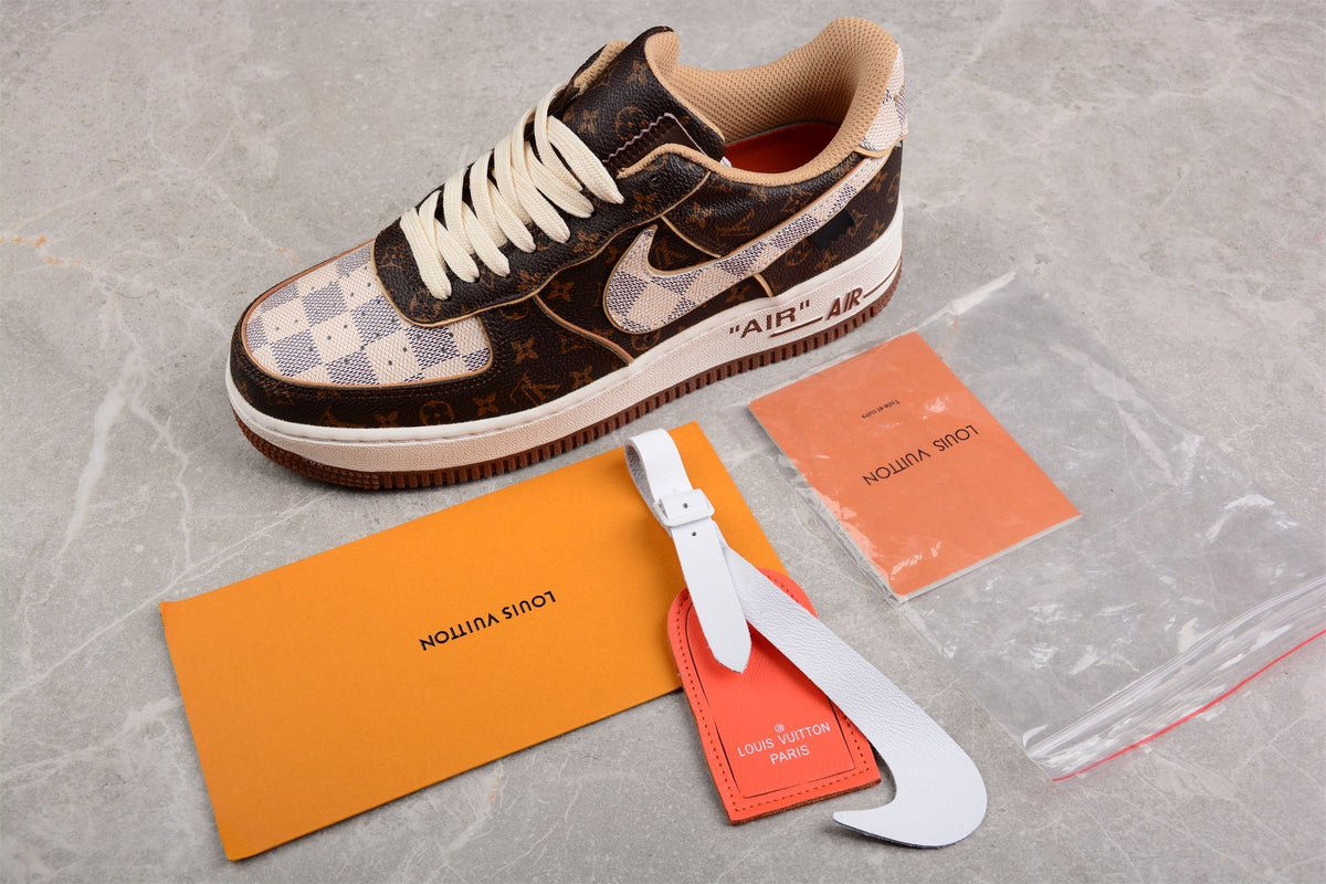 Louis Vuitton x Nike Air Force 1 Custom