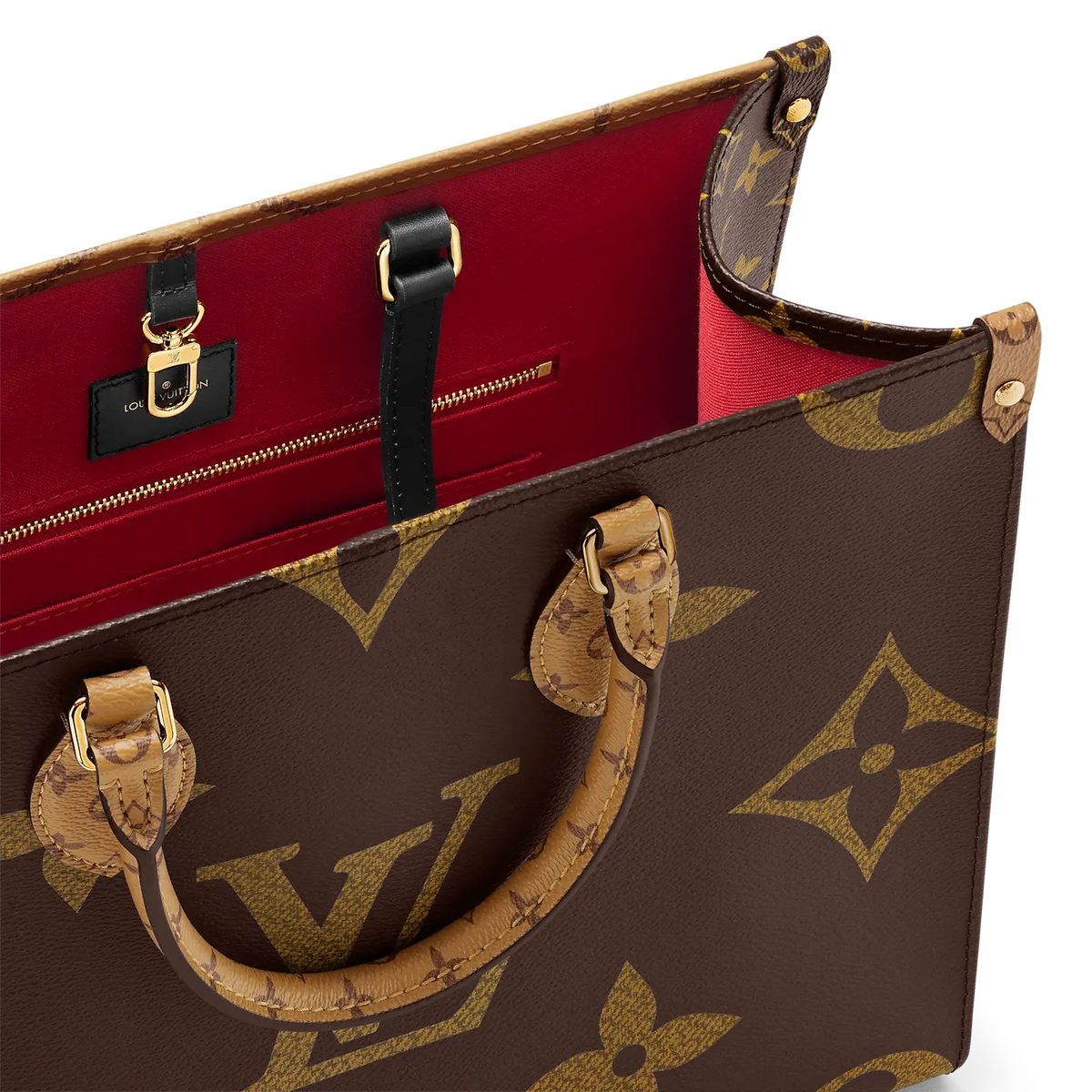 Louis Vuitton OnTheGo GM Reverse Monogram, with dust bag and box VLP.LIFE