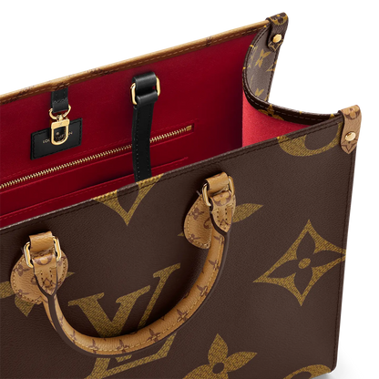 Louis Vuitton OnTheGo GM Reverse Monogram, with dust bag and box VLP.LIFE