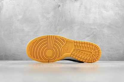 Yellow, white and black low-top sneaker, product view 4
