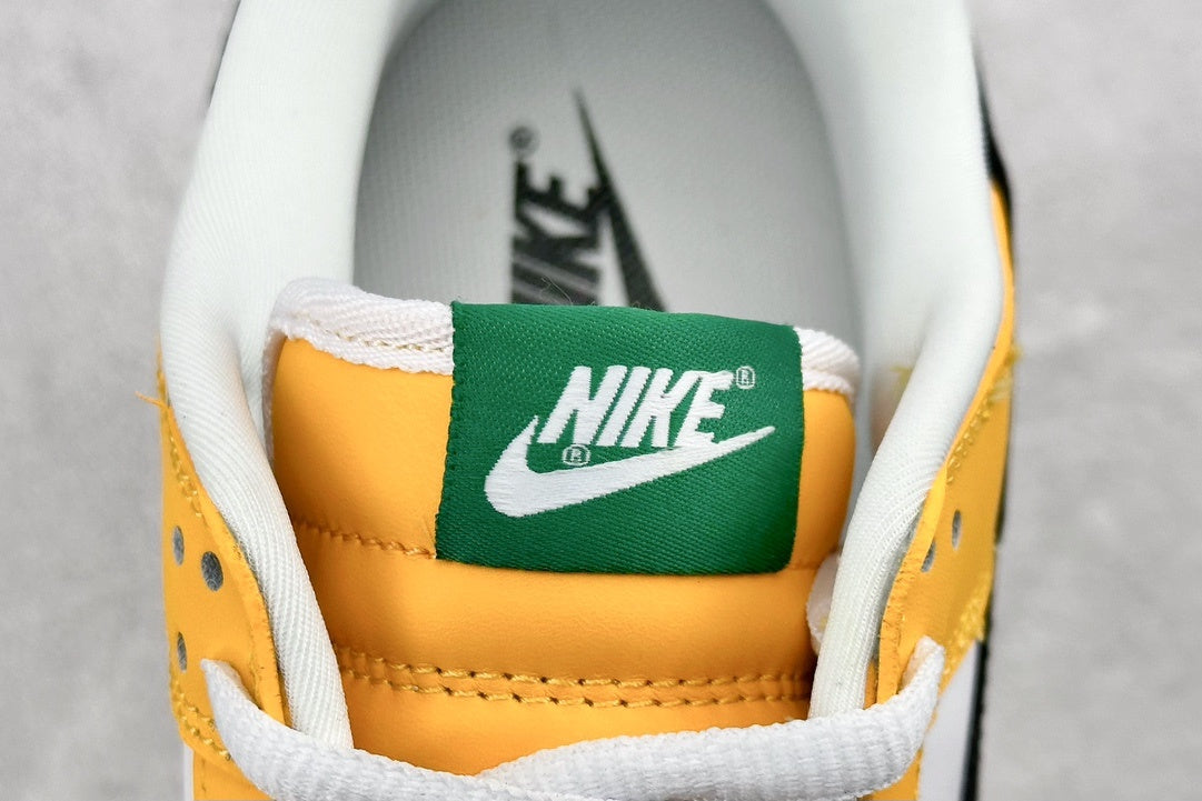Yellow, white and black low-top sneaker, product view 8