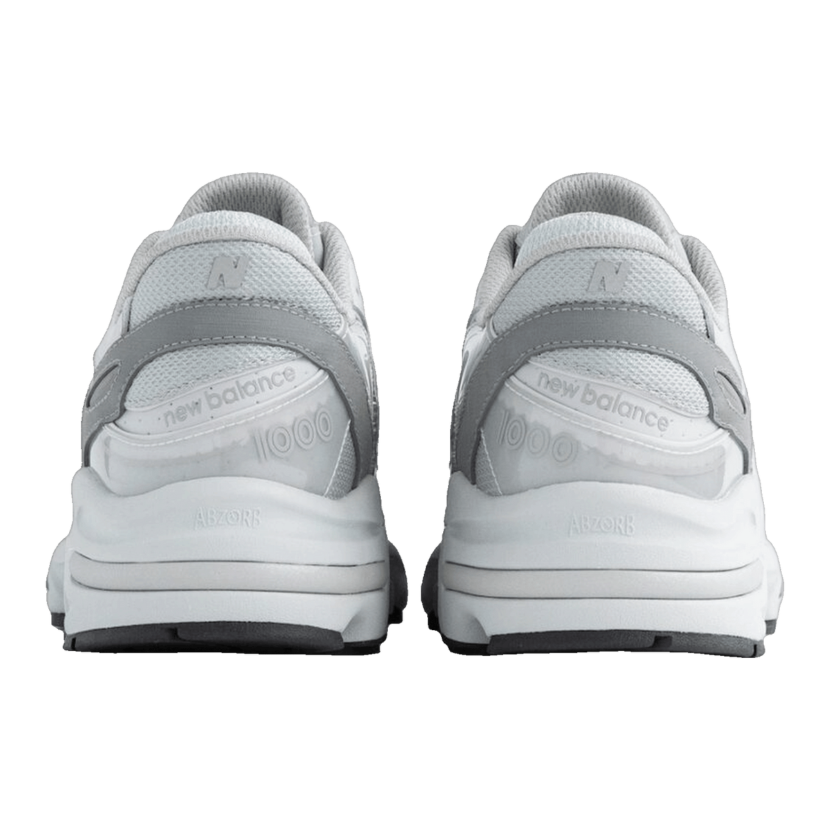 Aimé Leon Dore x New Balance 1000 Grey, heel view