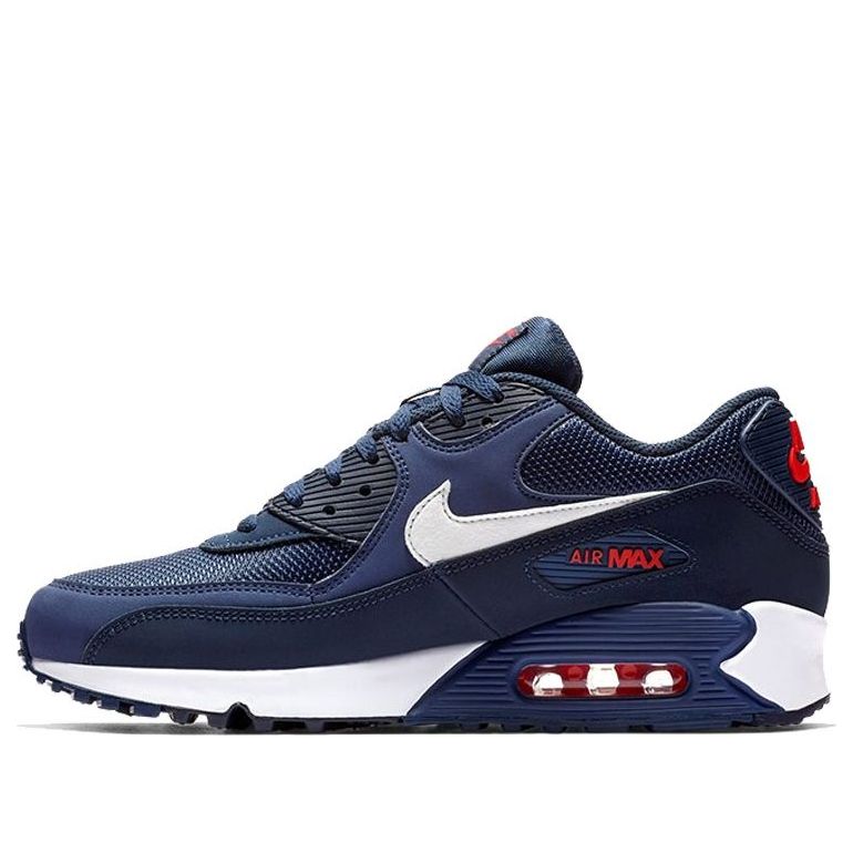 Nike Air Max 90, Midnight Navy and University Red