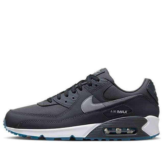 Nike Air Max 90, Reflective Swoosh Anthracite and Industrial Blue